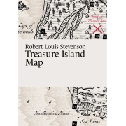 Treasure Island Map - Literary Map